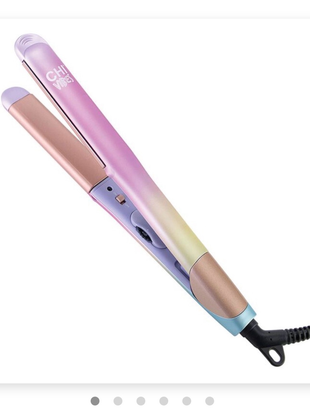On the Edge Curved Edge Hairstyling Iron 1"